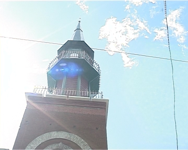 Открытие минарета