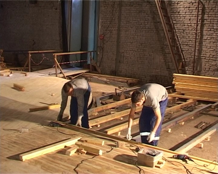 Ремонт в Драмтеатре