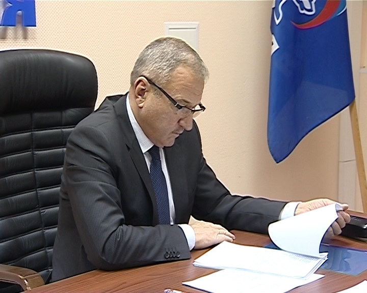 Приём граждан Владимиром Быковым