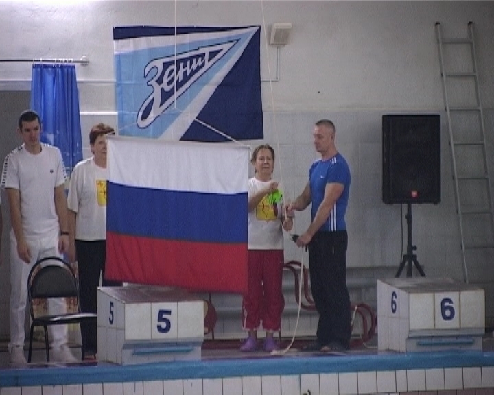 Плавание среди ветеранов в категории 