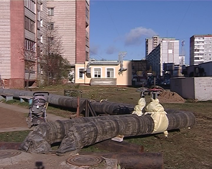 Ремонт на теплотрассе