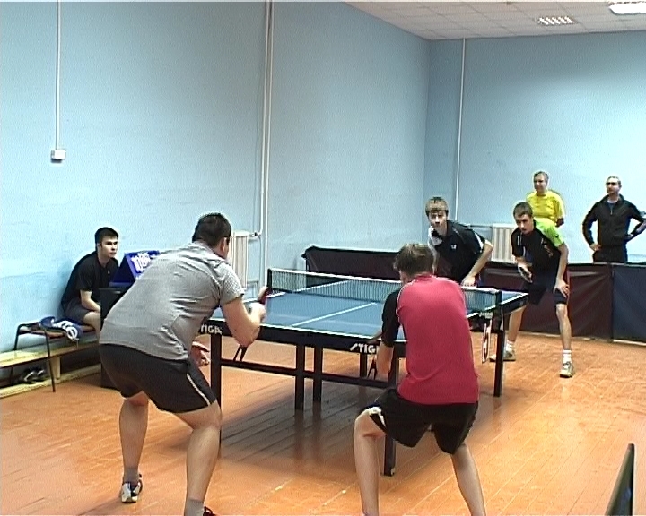 Командный чемпионат области по настольному теннису