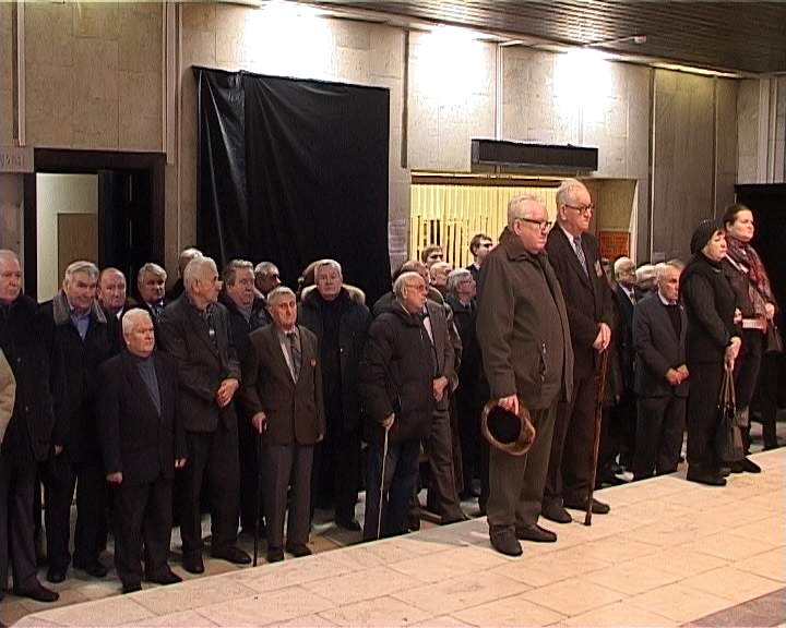 Прощание с почетным гражданином города Юрием Ивановичем Деревским