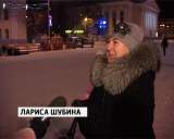 Новогоднее оформление театральной площади 