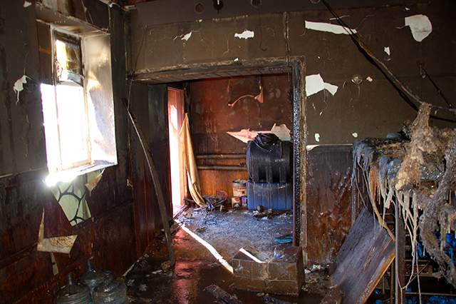 В Кикнурском районе сгорел Дом культуры.