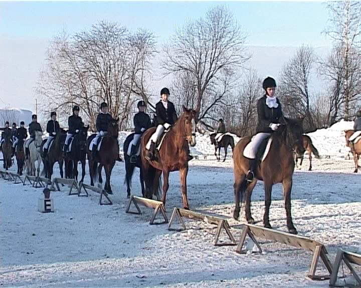 Конные игры в Кирово-Чепецком районе.