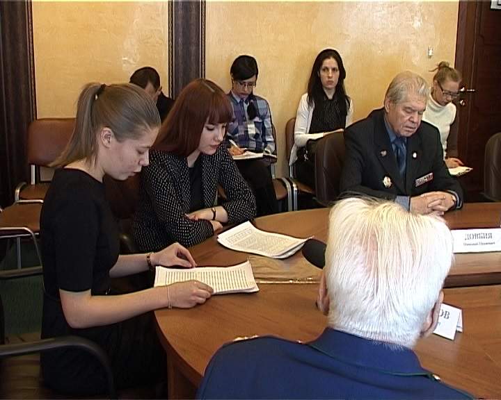 Встреча студентов с ветеранами