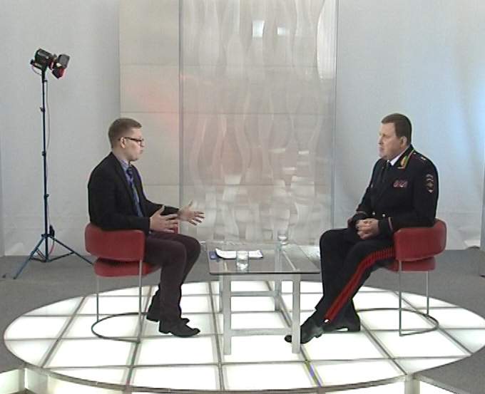 Вести. Интервью. Гость - генерал-лейтенант полиции Сергей Солодовников (21.02.2015)