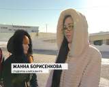 ГИБДД и студенты ВятГГУ: занятие на автодроме.