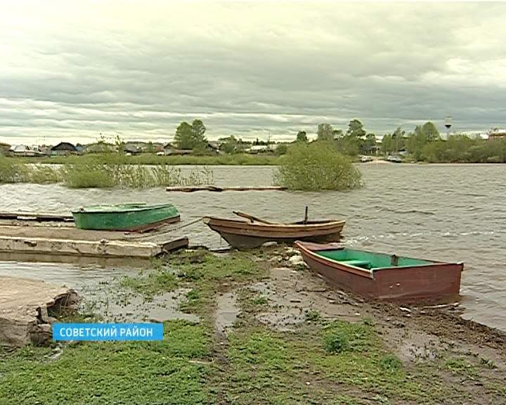 В Советском районе уплыл мост вместе с 