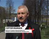 Открытие памятника танку Т-80 в Советске