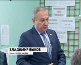 Глава г. Кирова В.Быков встретился с коллективом и родителями учеников школы № 24.