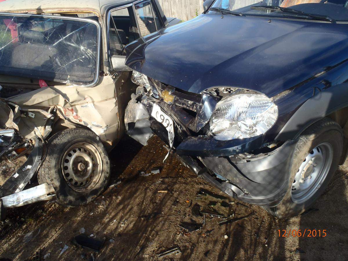 В д. Пестовы Кировской области пьяный водитель 