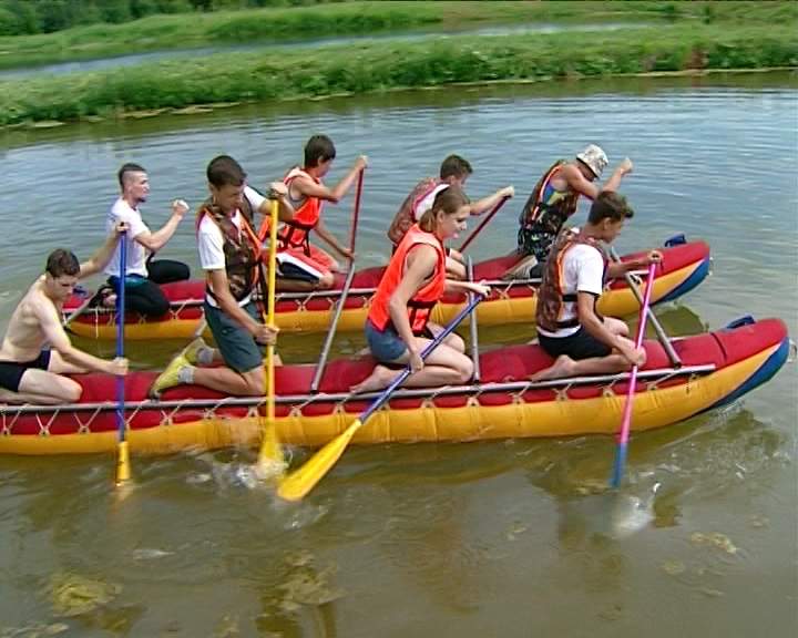 Спортпраздник среди трудовых отрядов