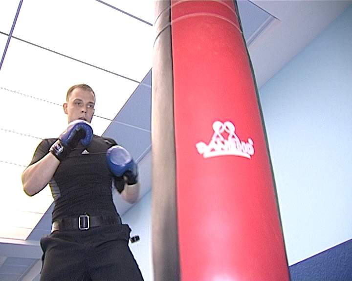 Илья Мерзляков, пристав-боксер