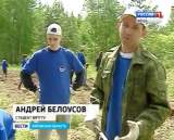 ОНФ со студентами провели акцию по восстановлению леса