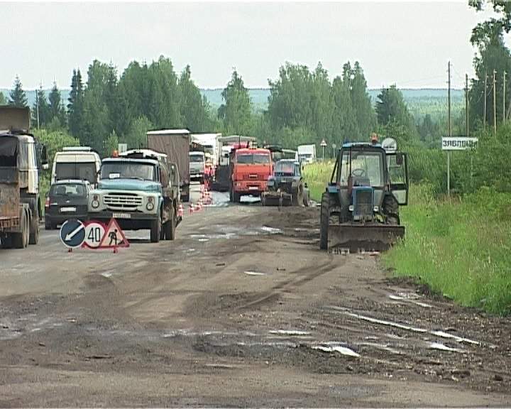 Дорожные работы в регионе