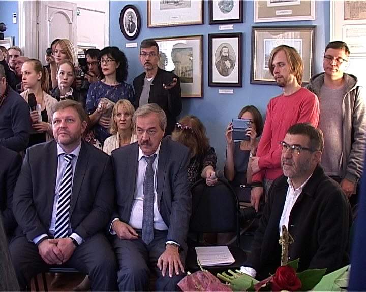 Литературную премию Салтыкова-Щедрина вручили Евгению Гришковцу