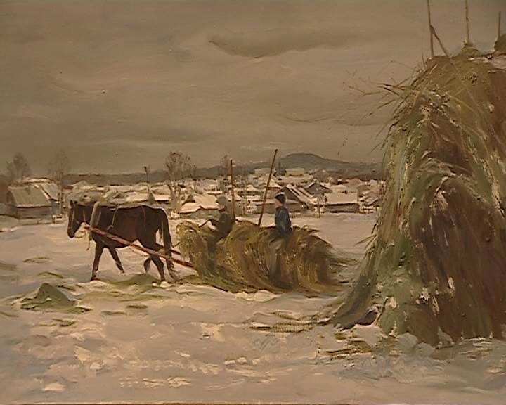 Выставка Юрия и Елизаветы Васнецовых