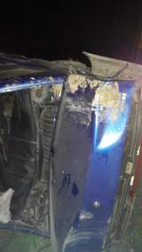 В Вятских Полянах в кювет улетел ВАЗ-21099.