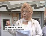 Незаконная лестница у магазина на улице Ленина 