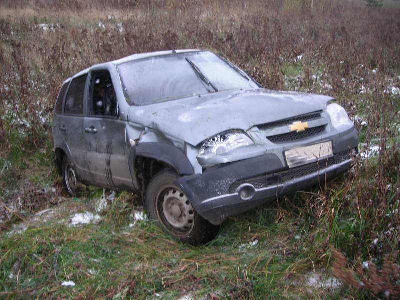 В Шабалинском районе улетела в кювет 