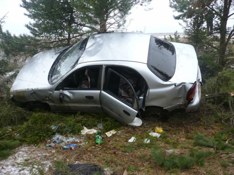 В Вятскополянском районе в кювет улетел 