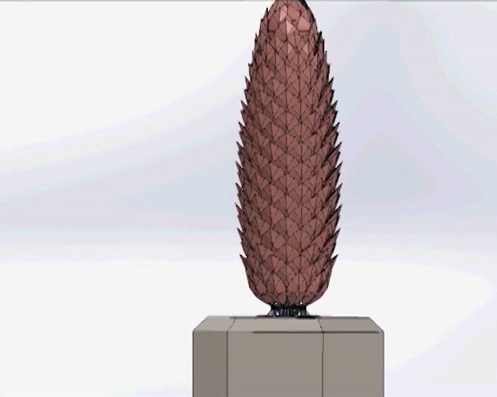 В Кирове установят гигантскую механизированную шишку