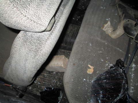 В Кирове в переулке Дачном за ночь разбили и сожгли два автомобиля.