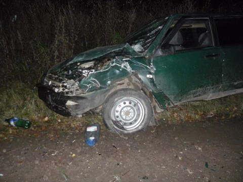 В Слободском районе столкнулись четыре автомобиля: четыре человека пострадали.