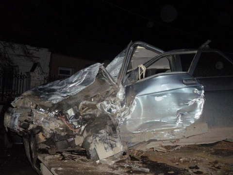 В Слободском районе столкнулись четыре автомобиля: четыре человека пострадали.