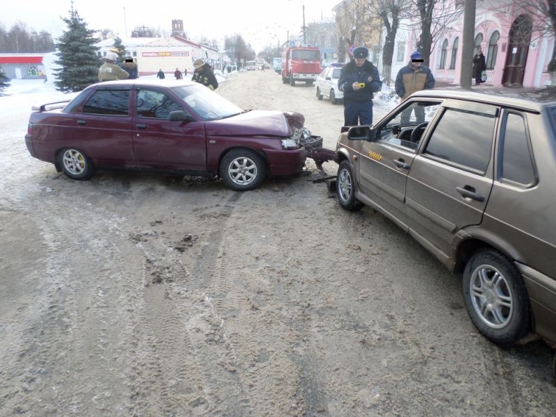 В Слободском столкнулись 