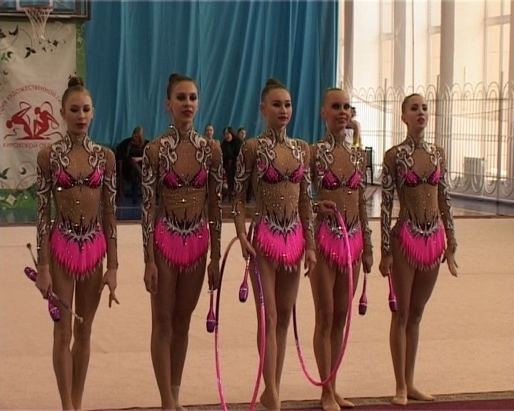 В Кирове завершился чемпионат области по художественной гимнастике