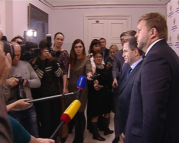 Пресс-конференции Михаила Бабича для корреспондентов приволжских СМИ