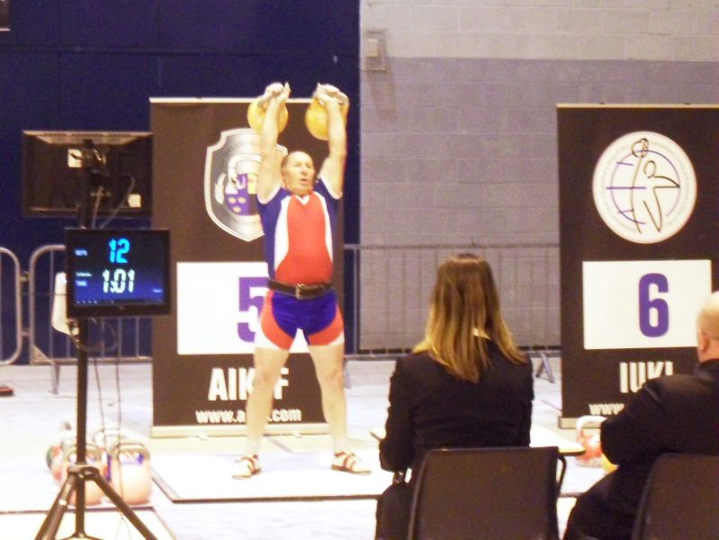 Кировчанин Сергей Зорин стал призером Чемпионат мира по гиревому спорту среди ветеранов.