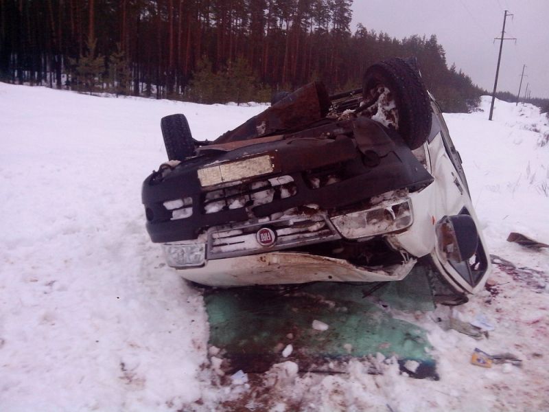 В Кильмезском районе съехал в кювет 