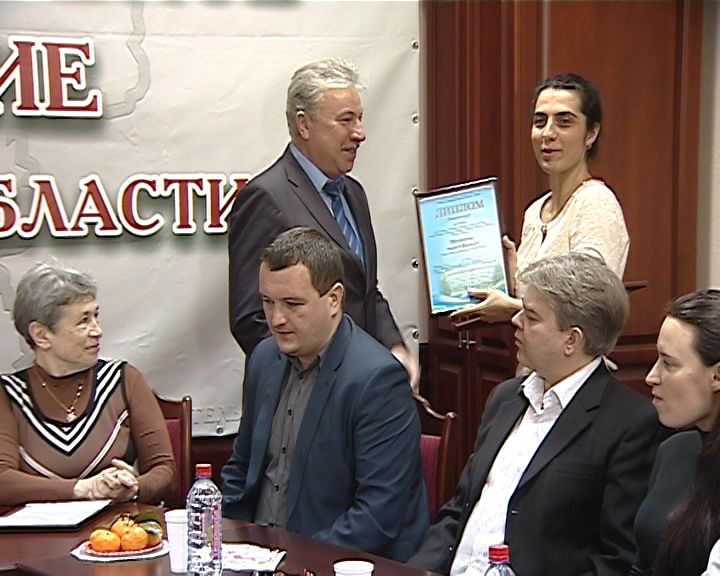 Журналист ГТРК ВЯТКА Вергина Матевосян - Лауреат конкурса «Парламентаризм на Вятке»