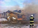 В Фаленском районе сгорела ферма.