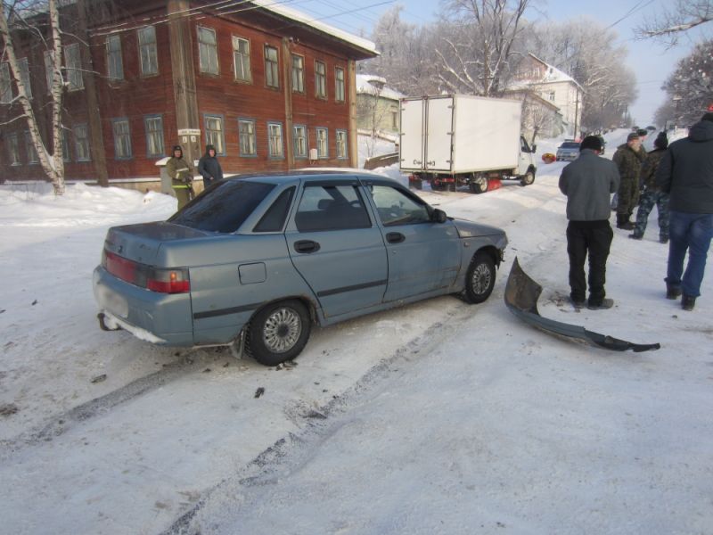 В Орловском районе столкнулись 
