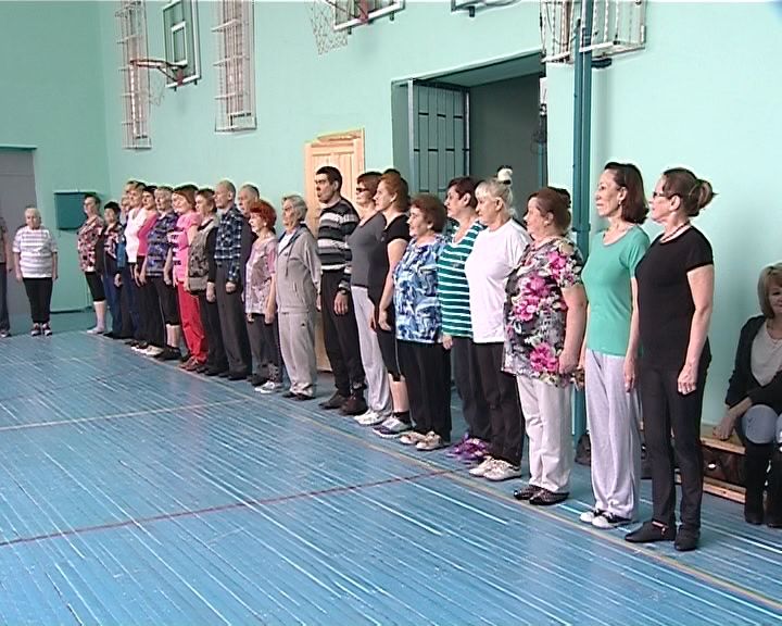 Ветераны попробовали свои силы в сдаче норм ГТО