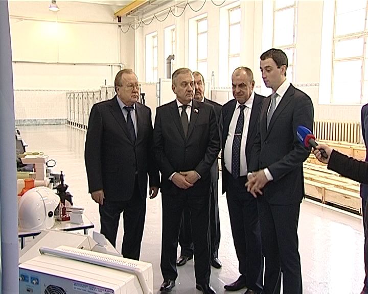 Глава города Кирова Владимир Быков посетил завод Лепсе