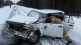 В Пижанском районе "семерка" протаранила УАЗик: двое пострадавших.