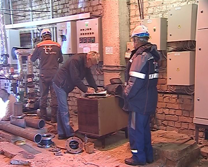 Реконструкция теплового пункта в поселке Костино
