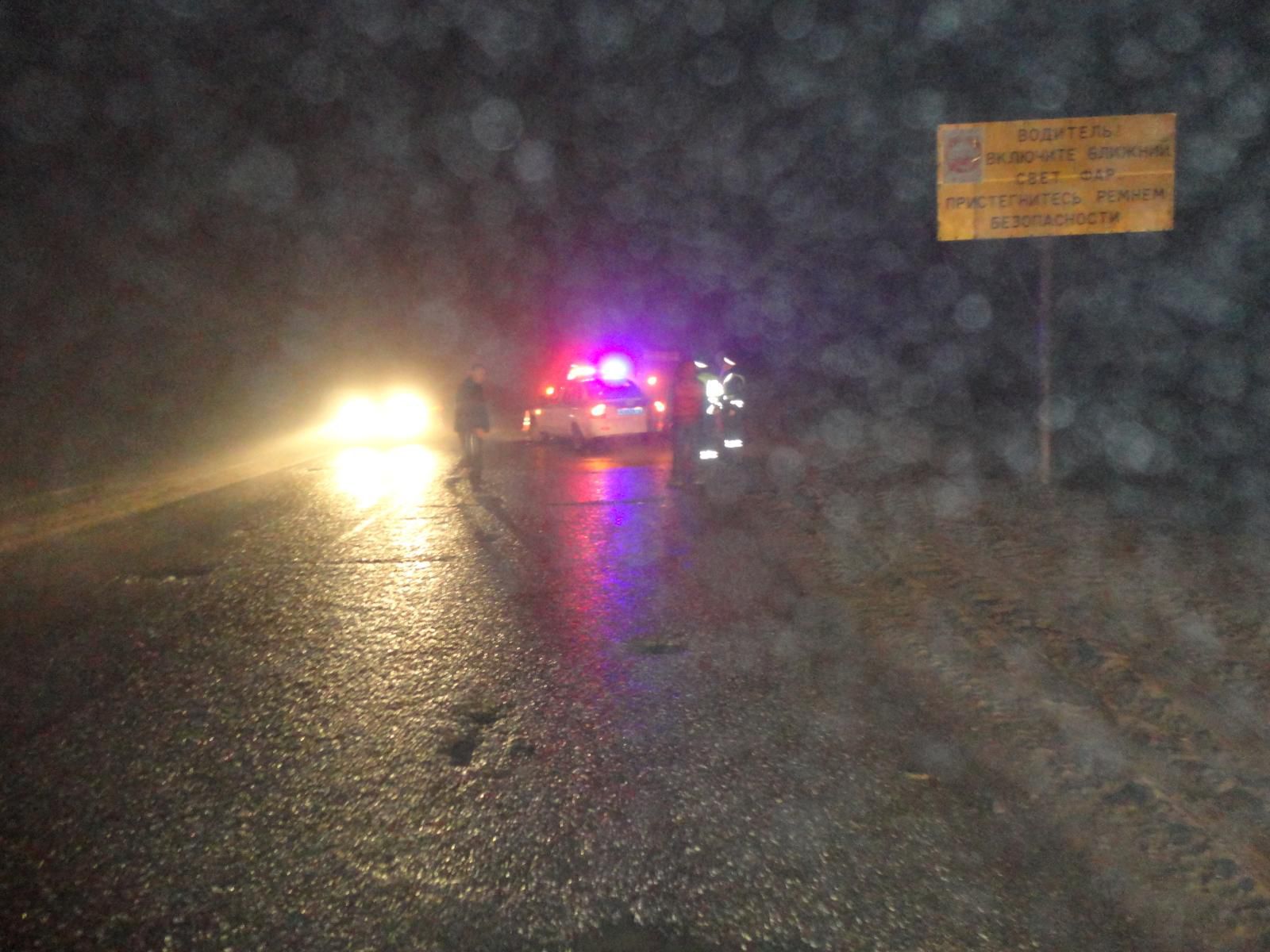 На автодороге Киров-Стрижи насмерть сбили женщину-пешехода.