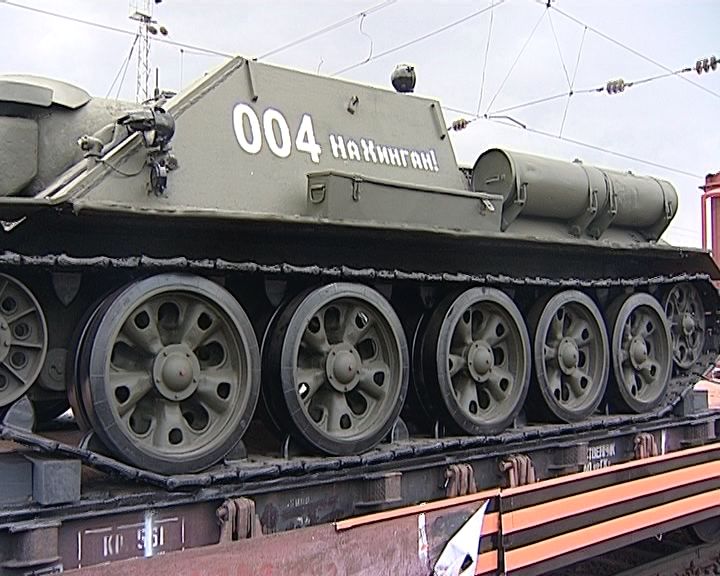 22 апреля  в Кирове сделал остановку агитпоезд 