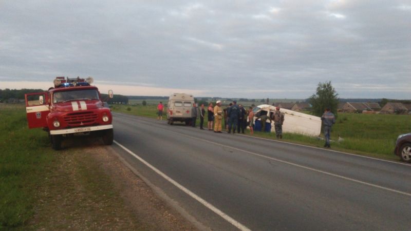 В Пижанском районе в кювет улетел 