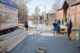 На 1 мая уровень воды в реке Вятке в черте Кирова понизился на 4 см.