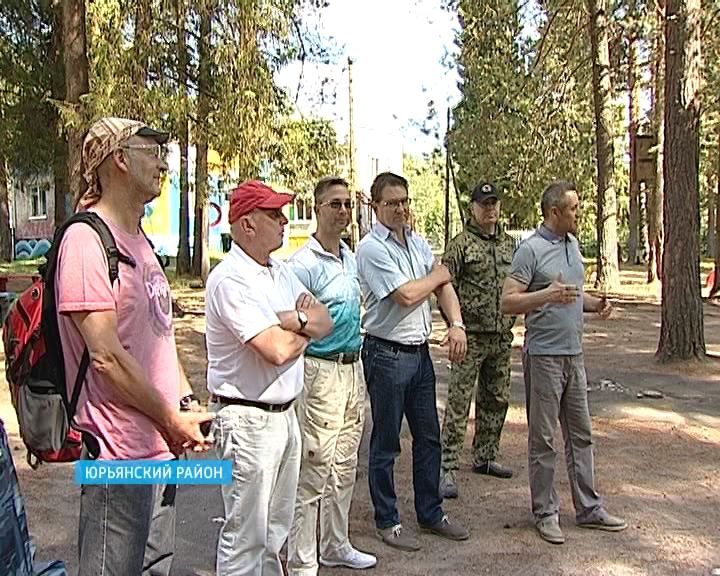 Гости из Германии в лагере 