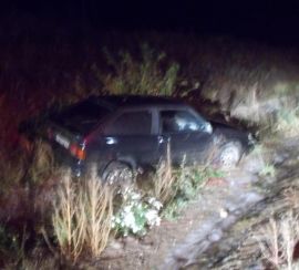 В Уржумском районе в кювет вылетел ВАЗ-21013.