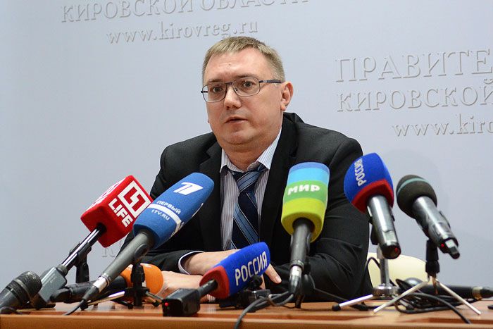 И.о. председателя правительства Кировской области Алексей Кузнецов провел первый брифинг для СМИ (ВИДЕО).
